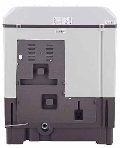 எல்ஜி 6 கிலோ செமி-ஆட்டோமேட்டிக் டாப் லோடிங் வாஷிங் மெஷின் (P6001RG, டார்க் கிரே, ரோலர் ஜெட் பல்சேட்டர்)