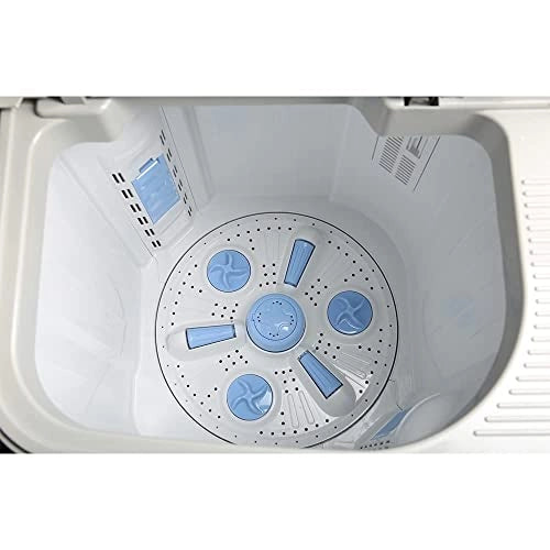 Lloyd LWMS85KT1 (8.5 Kg) Semi Automatic Top Load Washing Machine (BLACK)