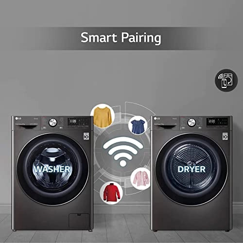 LG DHV09SWB 9 kg dryer image 9