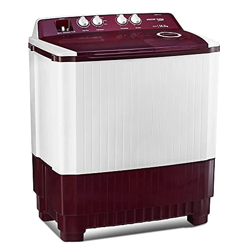 Voltas Beko WTT140ABRT 14 kg Semi Automatic Washing Machine (Burgandy)
