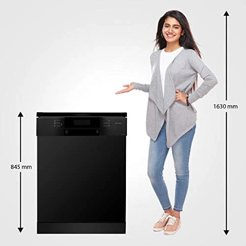 Faber 14 Place Setting Dishwasher (FFSD 8PR 14S, Black)