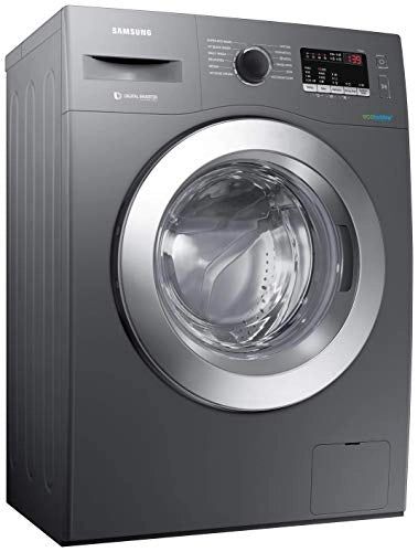 Samsung 6.5 Kg Inverter 5 star Fully-Automatic Front Loading Washing Machine (WW66R22EK0X/TL, Inox Grey, Hygiene steam)