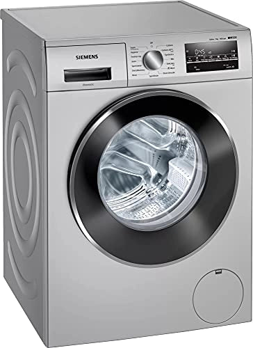 Siemens 8 kg Fully-Automatic Front Loading iQ500 Washing Machine (WM14J46SIN, Silver)