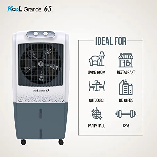 Havells Kool Grande 65 Litres Desert Air Cooler with Odour Free 3 Side Honey Comb Pads