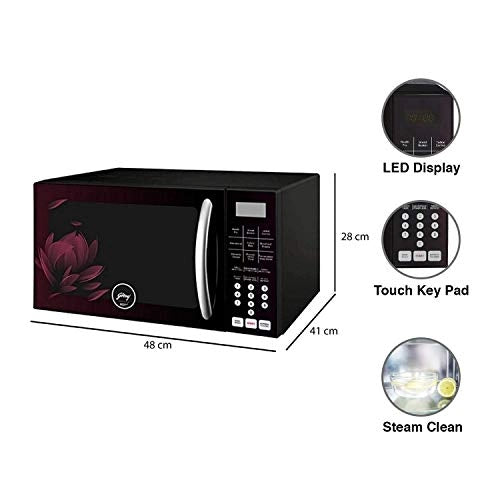 Godrej 25 L Convection Microwave Oven (GME 725 CF2 PZ, Purple Petals)