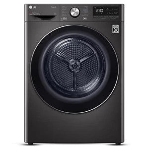 LG DHV09SWB 9 kg dryer image 1
