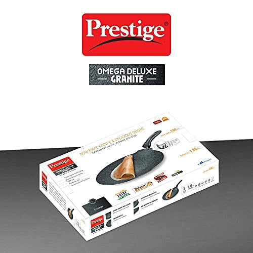 Prestige Omega Deluxe Granite Dosa Tawa, 280 MM