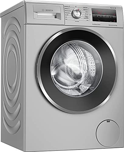 Bosch 9 KG /6 KG Inverter Washer Dryer (WNA14408IN, Silver, Inbuilt Heater 1400 RPM)