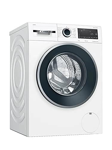 Bosch iDos 9KG 1200 RPM Inverter Touch Control Fully Automatic Front Loading Washing Machine With Inbuilt Heater (WGA244AWIIN, White) (WGA244AWIN)
