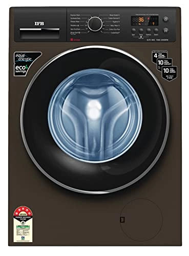 IFB 7 Kg 5 Star Front Load Washing Machine 2X Power Dual Steam (ELITE MXS 7012, Mocha, Hard Water Wash)