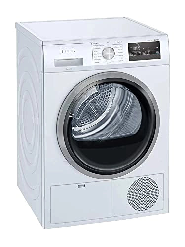 Siemens 7 kg Fully Automatic Front Loading Dryer (WT46N203IN, White)