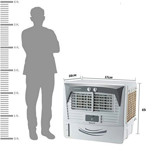 Crompton Ozone Chill 54 Liters - Air Cooler (ISI Certified) White