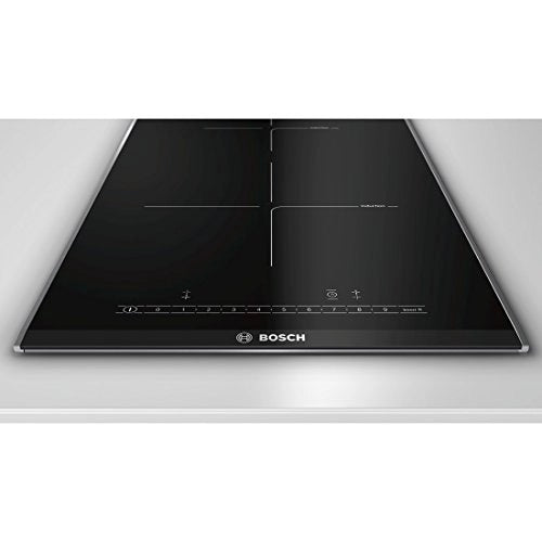 Bosch PIB375FB1E Built In Ceramic Glass Induction Hob with 2 Cooking Zones (Black)