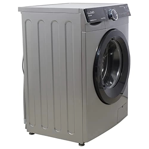 Lloyd 7.0 kg Fully Automatic Front Load Washing Machine (GLWMF70DK1, Dark Inox)