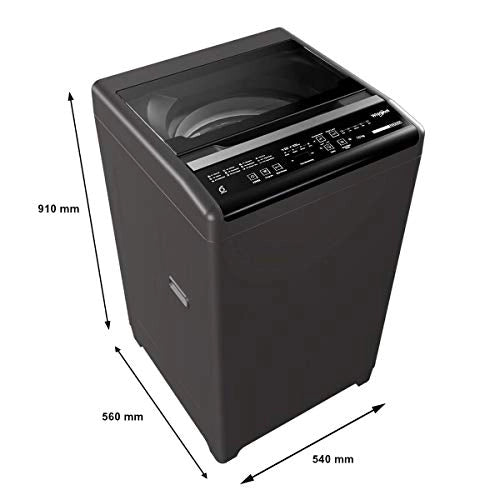 Whirlpool 5 StarWhitemagic Premier 7kg GenX Fully Automatic Top Load Washing Machine (Hard Water Wash, Grey)