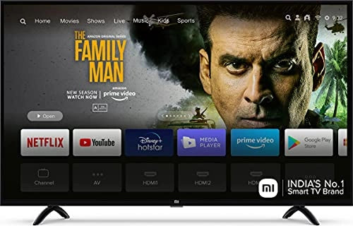Mi 108 cm (43 Inches) Full HD Android Smart LED TV 4A PRO (Black)