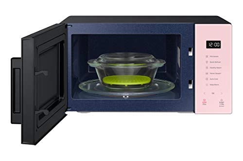 SAMSUNG 23 L பேக்கர் சீரிஸ் மைக்ரோவேவ் ஓவன் (MS23T5012UP/TL, பிங்க், ஸ்டீமர் பவுலுடன்)