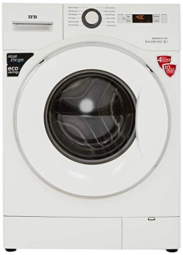 IFB 6.5 kg Fully-Automatic Front Loading Washing Machine (Senorita WX, White, Inbuilt Heater, Aqua Energie water softener)