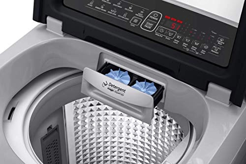 Samsung 7 Kg Inverter 5 star Fully-Automatic Top Loading Washing Machine (WA70N4261SS/TL, Imperial Silver, Wobble Tech)