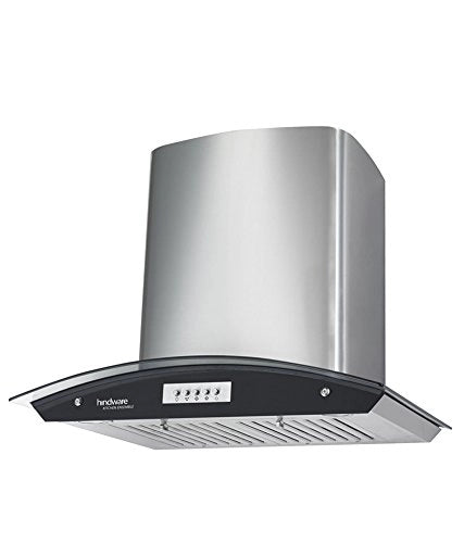 Hindware 60 cm 1100 m3/h Chimney (C 100103,Silver)