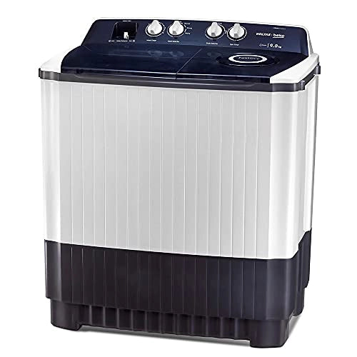 Voltas Beko 9 kg Semi Automatic Washing Machine (Burgundy) WTT90AGRT