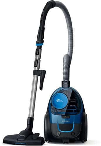 Philips PowerPro FC9352/01 blue bagless vacuum cleaner with hose, telescopic tube and floor nozzle