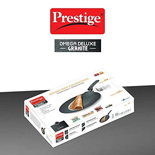 Prestige Omega Deluxe Granite Dosa Tawa, 300 MM
