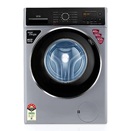 IFB 6.5 Kg 5 Star Front Load Washing Machine 2X Power Dual Steam (ELENA ZSS 6510, Silver & Black, Hard Water Wash)