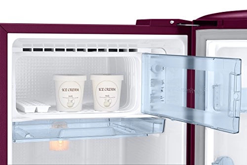 Samsung 192 L 2 Star Direct Cool Single Door Refrigerator (RR20A271BR8/NL, SAFFRON RED)