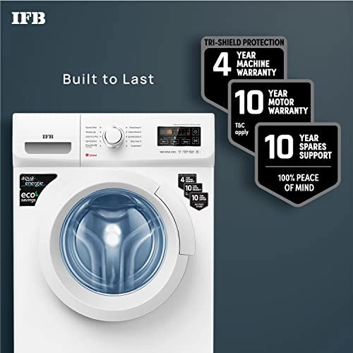 IFB 7 Kg 5 Star Front Load Washing Machine 2X Power Dual Steam (NEO DIVA VXS 7010, White, Hard Water Wash )