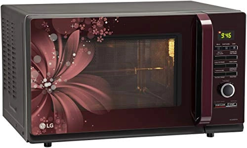 LG 32 L Convection Microwave Oven (MC3286BRUM, Black, With Starter Kit)
