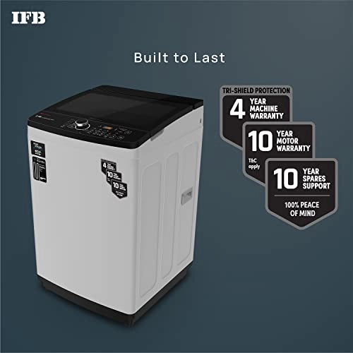 IFB 8 KG Fully-Automatic Top Load Washing Machine (TL-SDSS 8.0KG AQUA,Silver)