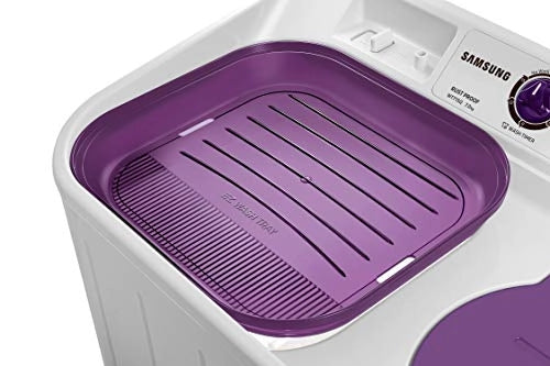 Samsung 7 Kg Inverter 5 star Semi-Automatic Top Loading Washing Machine (WT715QPNDMPXTL, Light Grey, Double storm tech)