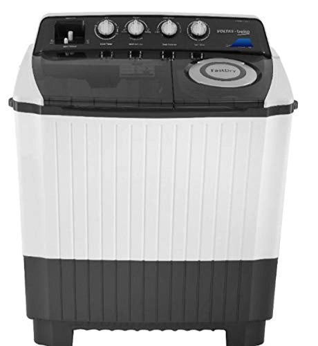 VOLTAS BEKO 7 kg 5 star Semi Automatic Top Loading Washing Machine WTT70AGRT (Gray)