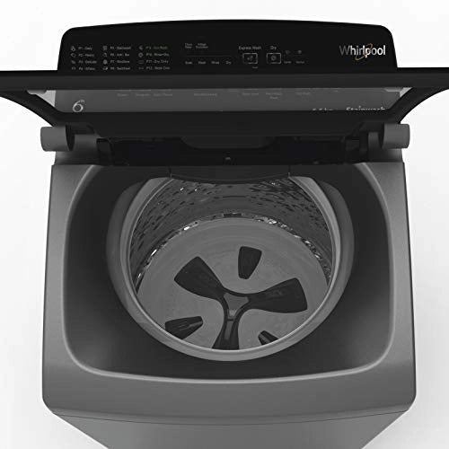 Whirlpool 6.5 Kg 5 Star Fully-Automatic Top Loading Washing Machine with Heater (STAINWASH PRO H 6.5, Shiny Grey)