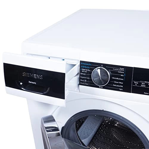 Siemens 9/6kg Fully Automatic Inverter Washer Dryer ( WN44A100IN, White, Inbuilt Heater 1400RPM)