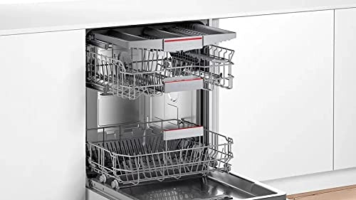 Bosch Serie | 6 Fully integrated in Built Dishwasher, 60 cm 15 Place Setting Dishwasher SMV6HMX00I