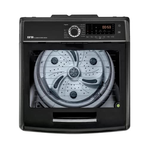 IFB 10 kg 5 Star Fully-Automatic Top Loading Washing Machine (TL SDIN Aqua, Grey,In-Built Heater,4D Wash Technology)