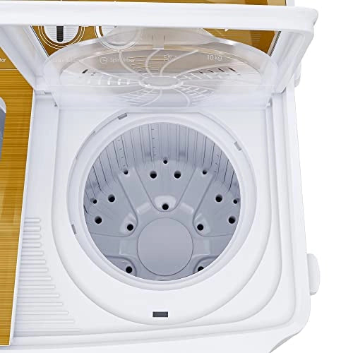 Godrej AXIS 10 Kg 5 star Semi-Automatic Top Loading Washing Machine ( WSAXIS VX 100 5.0 TB3 ROGD, Royal Gold)