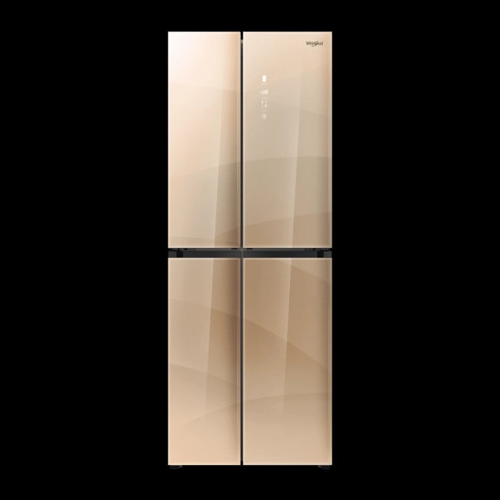 Whirlpool W series 460 L Four Door Frost Free Refrigerator(6th Sense CloudFresh Technology, Crystal Gold, 10 Years Warranty )