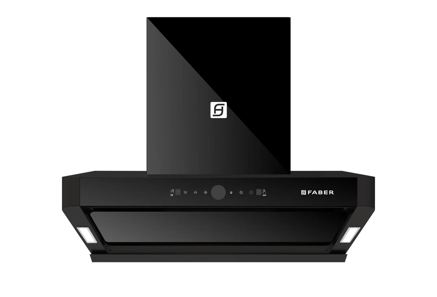 Faber 75cm Autoclean Filterless Kitchen Chimney - HOOD APOLLO FL HC BLDC BK IN
