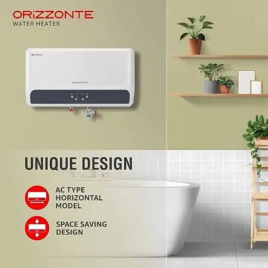 Havells Orizzonte 25 litre 4 Star Water Heater vertical White