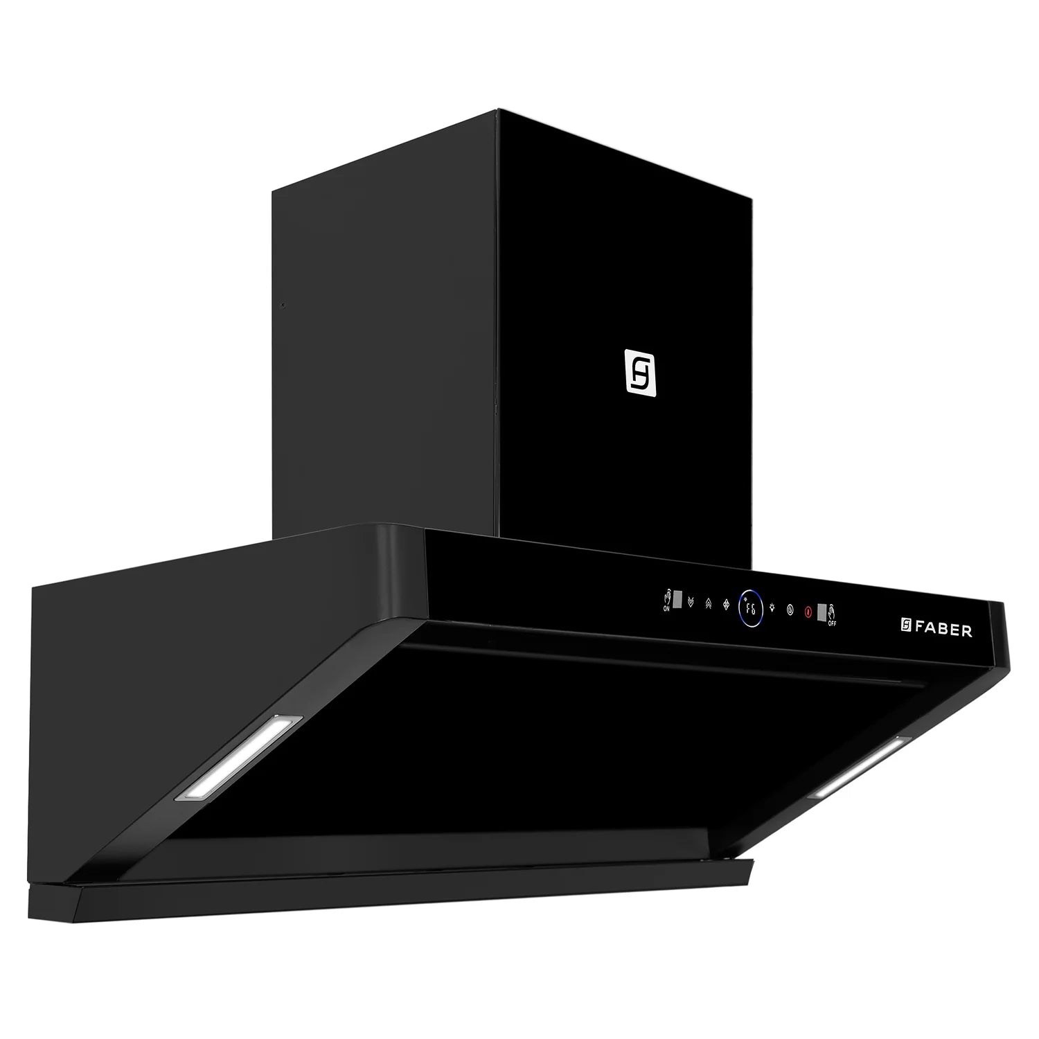 Faber 90cm Autoclean Filterless Hood Apollo FL HC BLDC BK IN