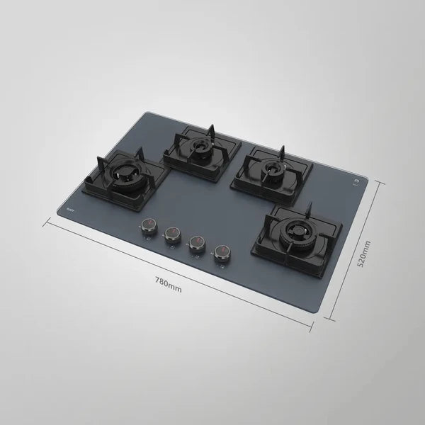 kaff 78 cm 4 Burner Hob Nyborg Series NYG 784G