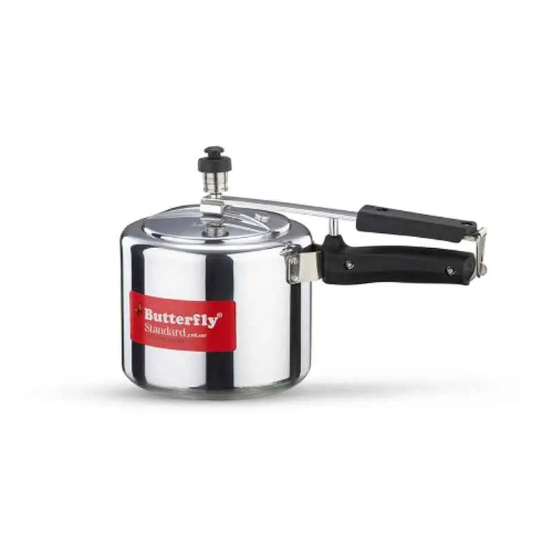 Butterfly Standard Plus 3L Aluminium Pressure Cooker with Inner Lid