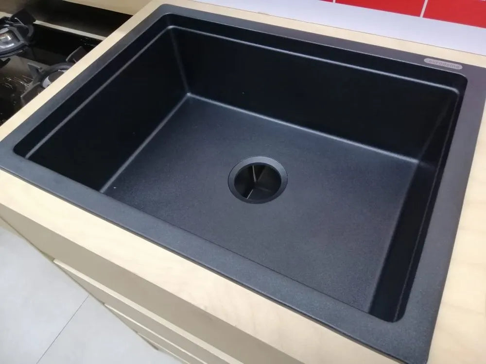 Eurodomo Eurostone 610-42 carbon black sink