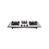 MARMOR 823-3 Full Brass Built-in Hob: High Efficiency Burners