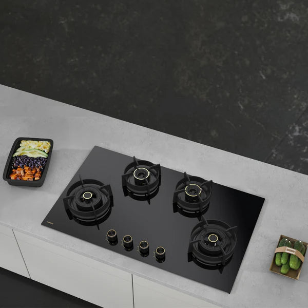 Hafele VESTA 490 90cm 4-Burner Hob: Efficient Cooking with Vesta Series