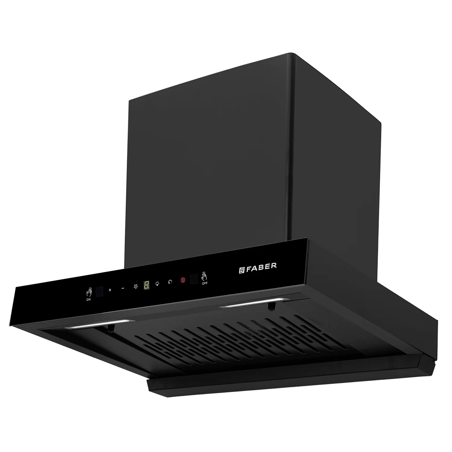 Faber SILENCIO BLDC HC SC FL BK IN 60 -T Range Hood Chimney