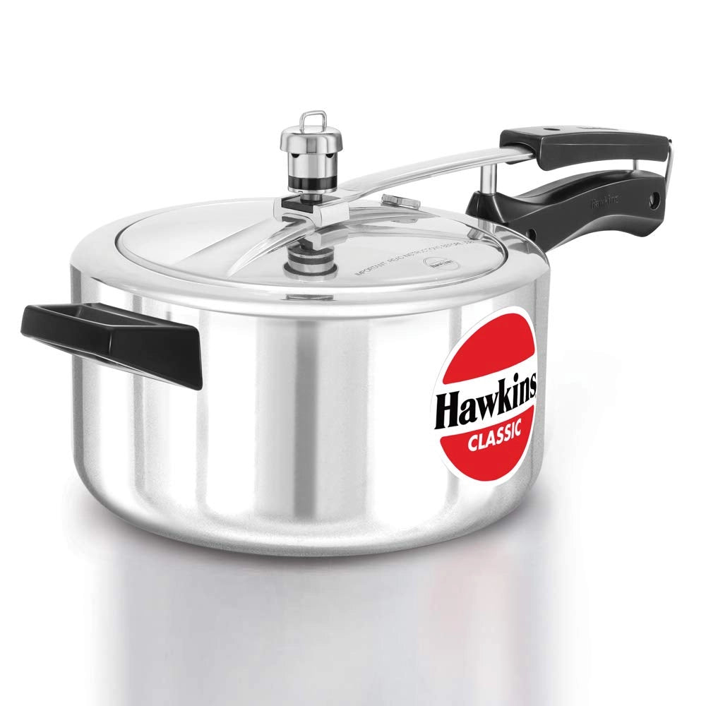 Hawkins Pressure Cooker Classic (Silver) - 4 Ltr